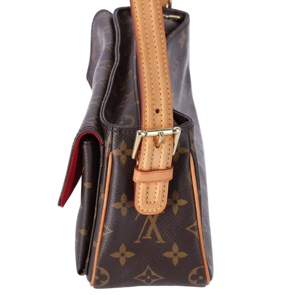 Louis Vuitton Monogram Viva Cite MM Shoulder Bag Brown Canvas - Picture 4 of 12